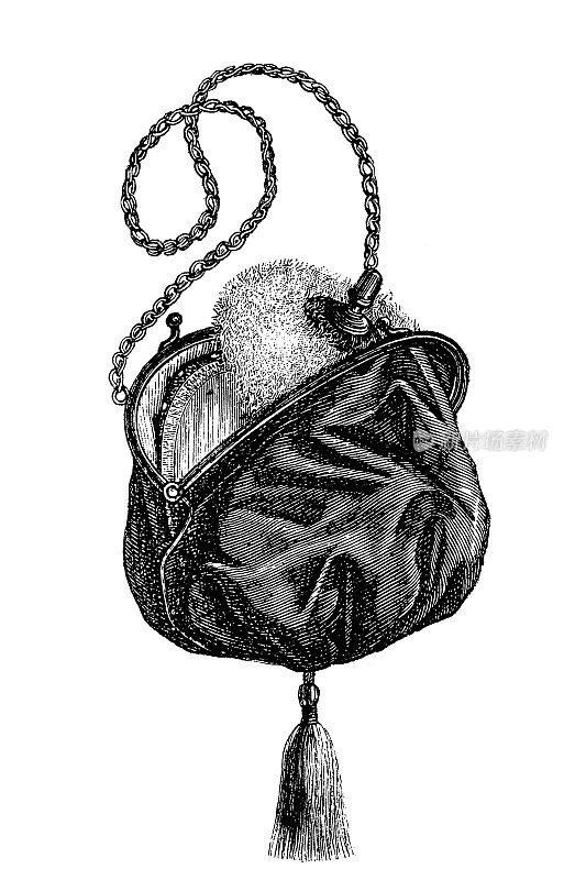 Sabretache, flat bag, pouch, 19世纪的流行款式